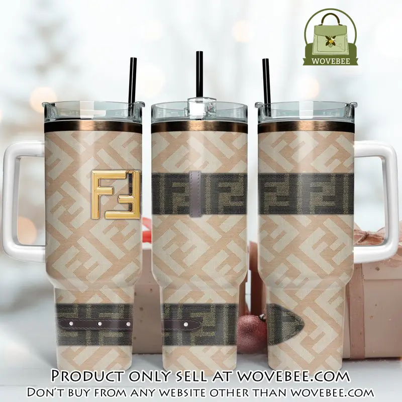 Fendi logo 40oz stanley tumbler fendi stanley tumbler ktb1067 wvb1136780